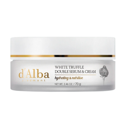 D'Alba Piedmont White Truffle Double Serum & Cream (70g)