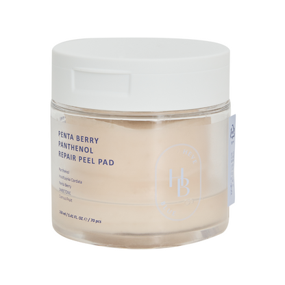 Heveblue Pentaberry Panthenol Repair Peel Pad - 70pcs (160ml)