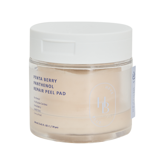 Heveblue Pentaberry Panthenol Repair Peel Pad - 70pcs (160ml)