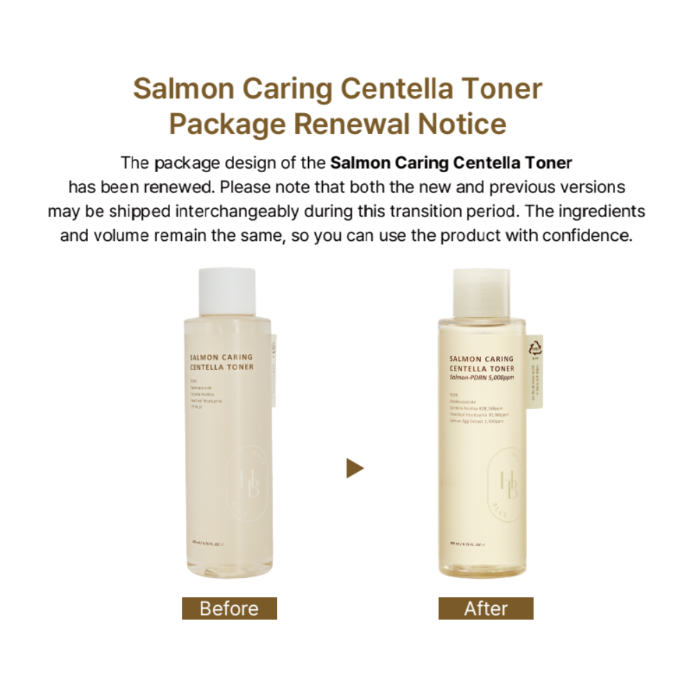 Heveblue Salmon Caring Centella Toner (200ml)