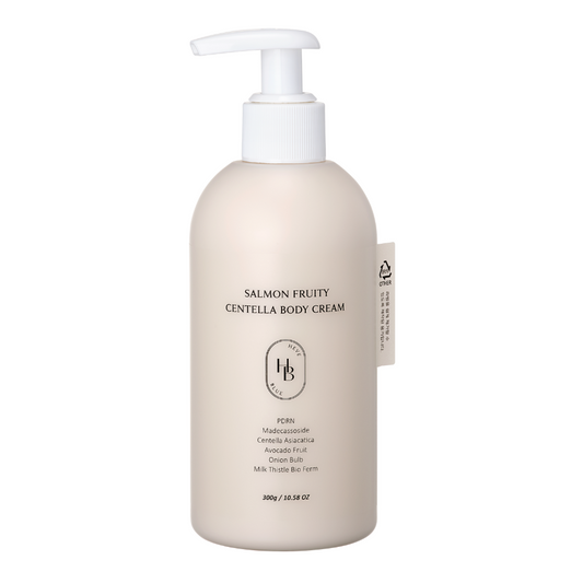 Heveblue Salmon Fruity Centella Body Cream (300ml)