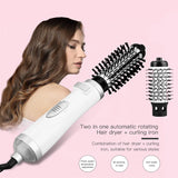 Automatic Rotating Hair Dryer Brush 2 In 1 Styling Tool with 360 Degree Curling Iron Comb