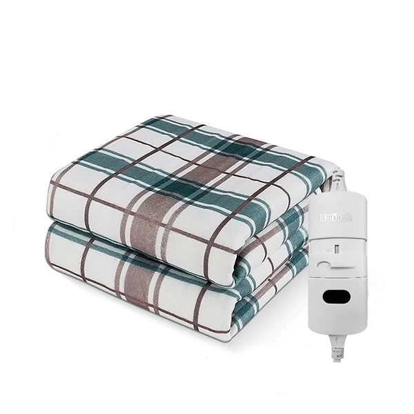 Electric Heated Blanket with Automatic Thermostat, Bed Mattress, Double Body Warmer