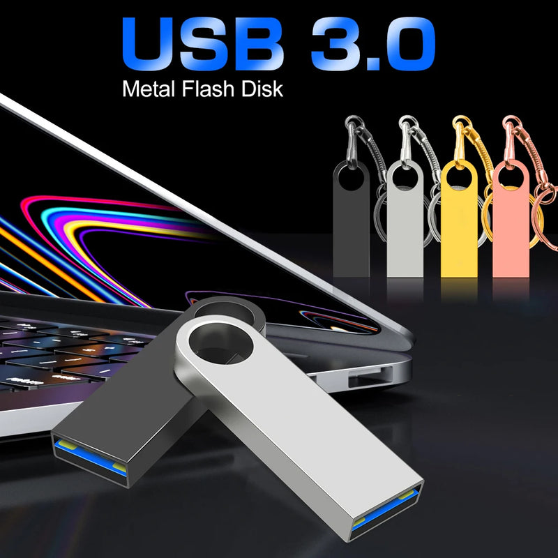 New 2025 2TB USB Flash Drive - High-Speed Metal Pen Drive for Xiaomi Mijia Equipment