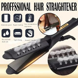 Curling and Straightening Dual Use Hair Straightener - Portable, Constant Temperature with 4 Gears for Effortless Styling