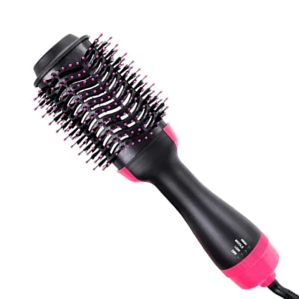 4 in 1 Hair Straightener, Curling Iron, and Hot Air Comb for Volumizing and Drying