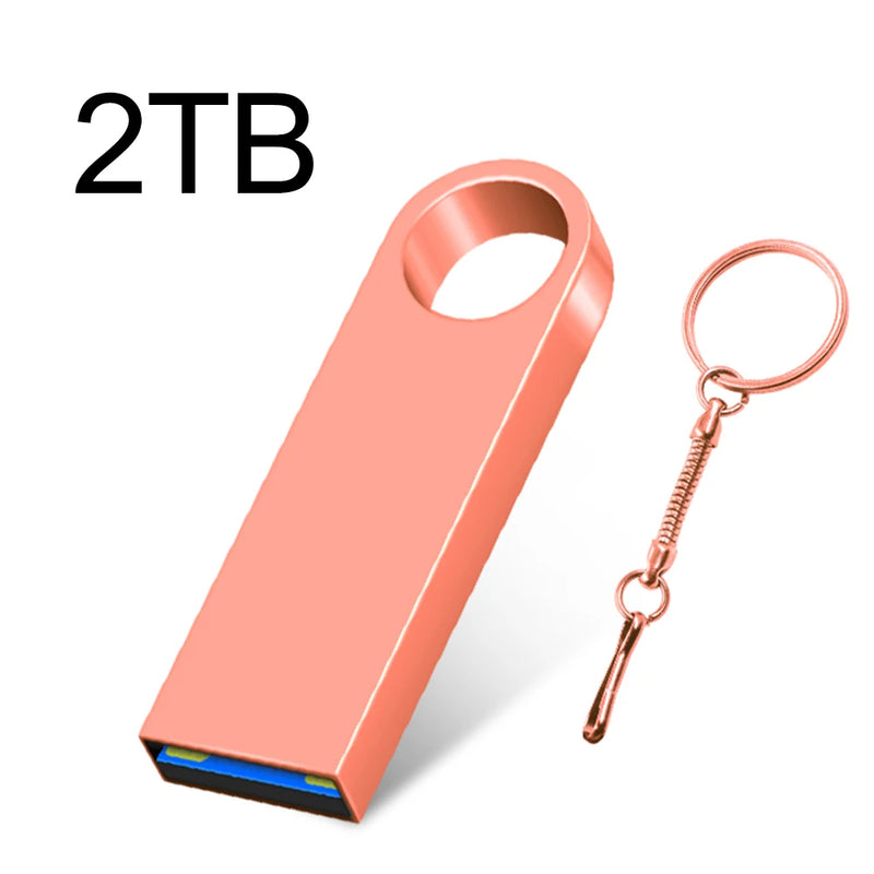 New 2025 2TB USB Flash Drive - High-Speed Metal Pen Drive for Xiaomi Mijia Equipment