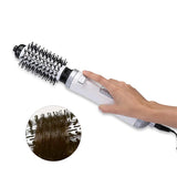 Automatic Rotating Hair Dryer Brush 2 In 1 Styling Tool with 360 Degree Curling Iron Comb