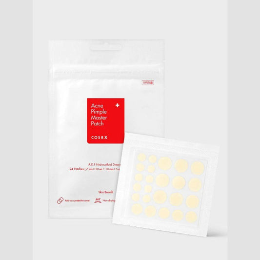 COSRX Acne Pimple Master Patch  Hydrocolloid Spot Treatment for Overnight Use  Blemish Cover Stickers for Whiteheads & Pimples