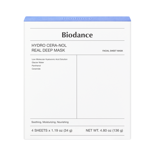 Biodance Hydro Cera-Nol Real Deep Mask - 4pcs Box