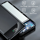 9000000mAh Power Bank - Fast Charging USB External Battery for Mobile Phones