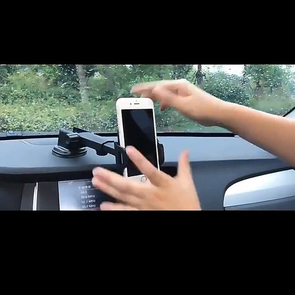 360° Car Phone Holder – Universal Mount for Windshield, Dashboard, Air Vent & Desk