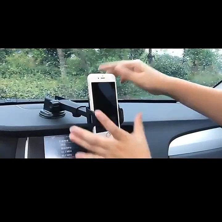 360° Car Phone Holder – Universal Mount for Windshield, Dashboard, Air Vent & Desk
