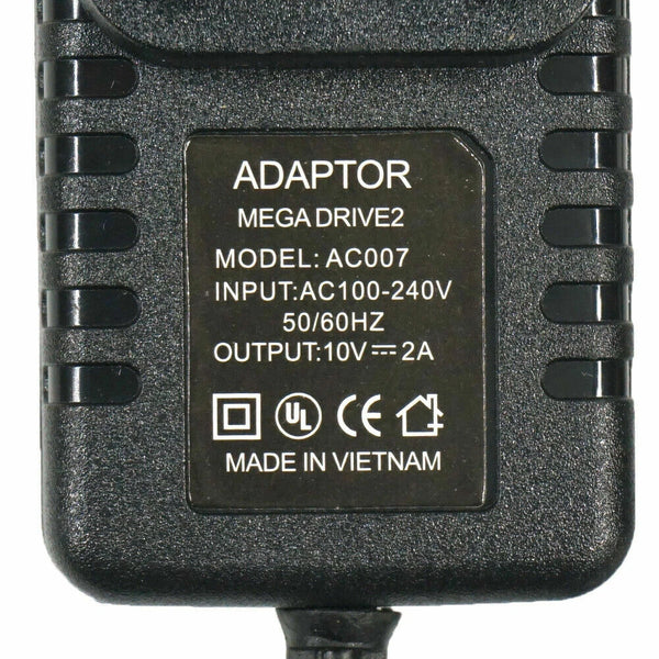 9V Adapter Sega Mega Drive II – 1A AC Power Supply Plug
