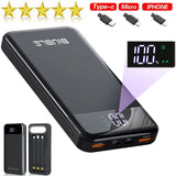 9000000mAh Power Bank - Fast Charging USB External Battery for Mobile Phones