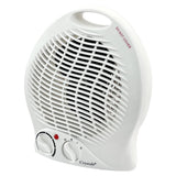 KW Portable Electric Heater - 2000W Upright Hot Air Fan with Overheat Protection